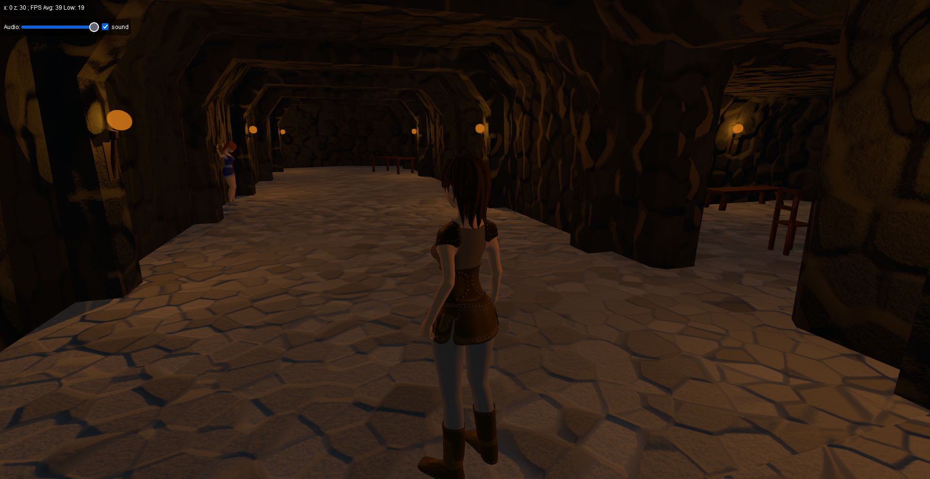 Image of a tunnel section in the game