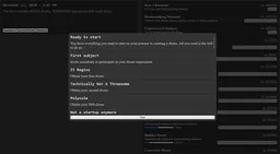 Image from the drone clicker game showing the first few completed milestones.