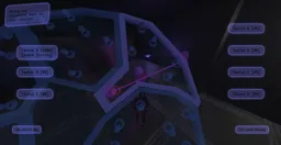 Image from the Galactic Empire game showing the galaxy map.