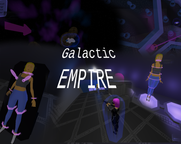 Image of the galactic empire game jam project splash art