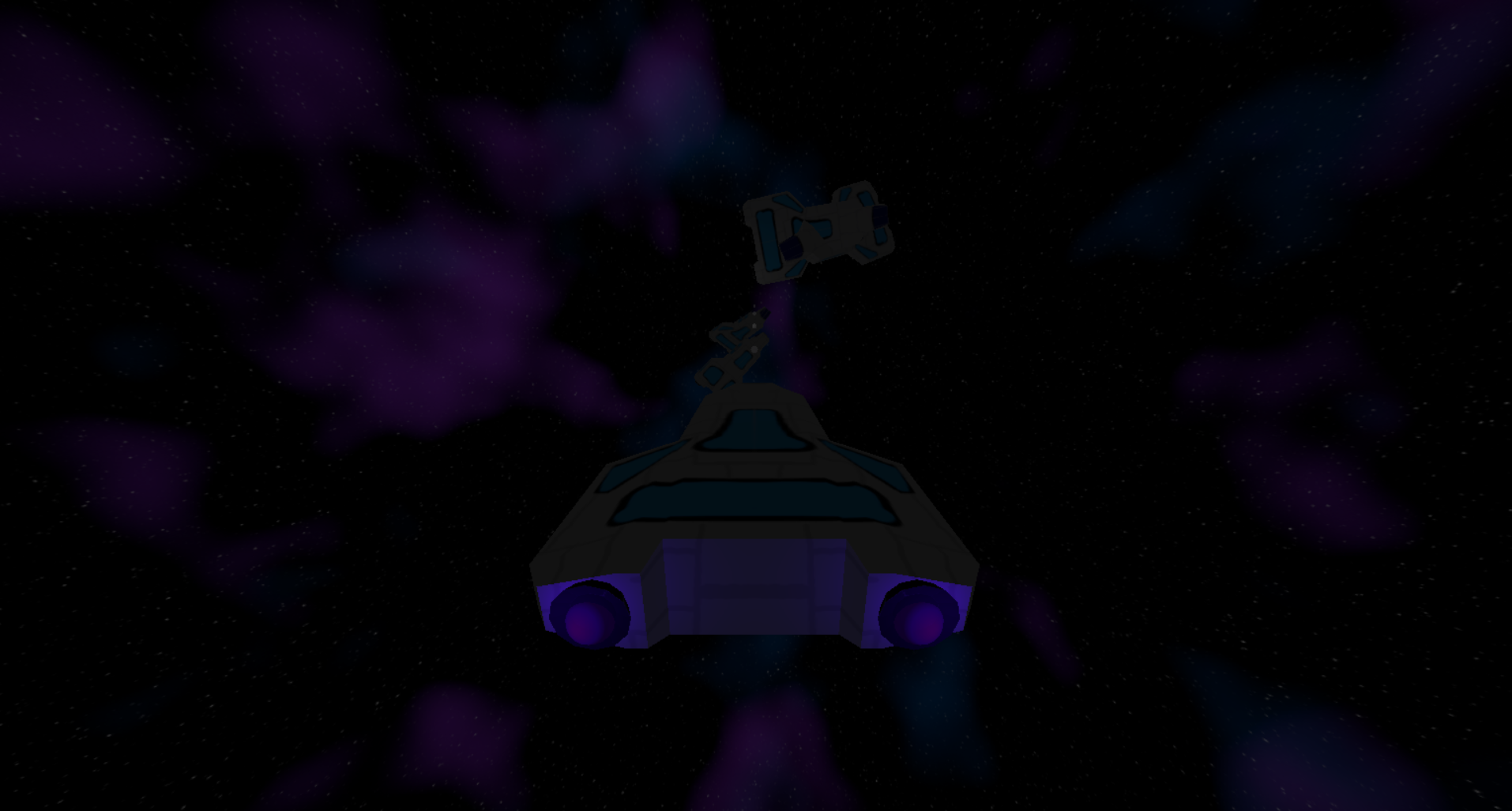 Screenshot of the in-game engine showing a basic shooting loop