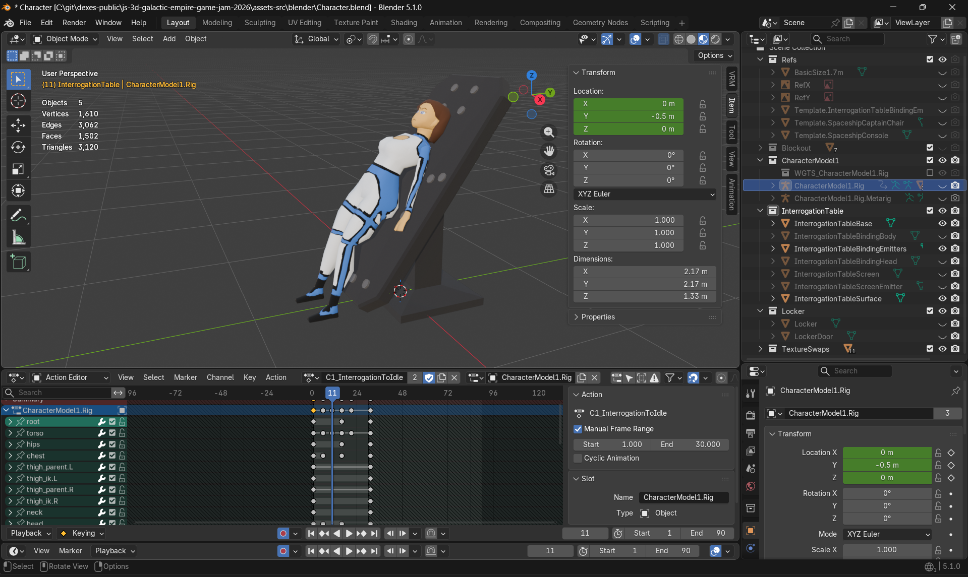 Screenshot of the Blender UI showing the 