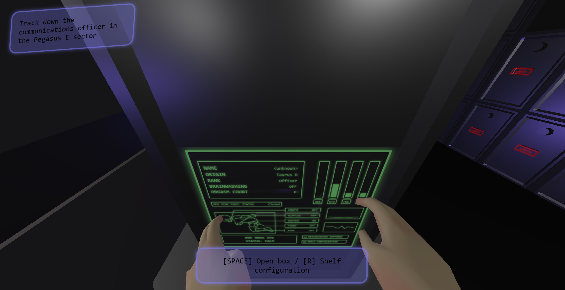 Image of the new UI draft for the Galactic Empire Remake